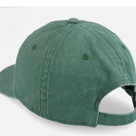 American Needle Green Hat with Yellow Clover - Picture 3 of 4